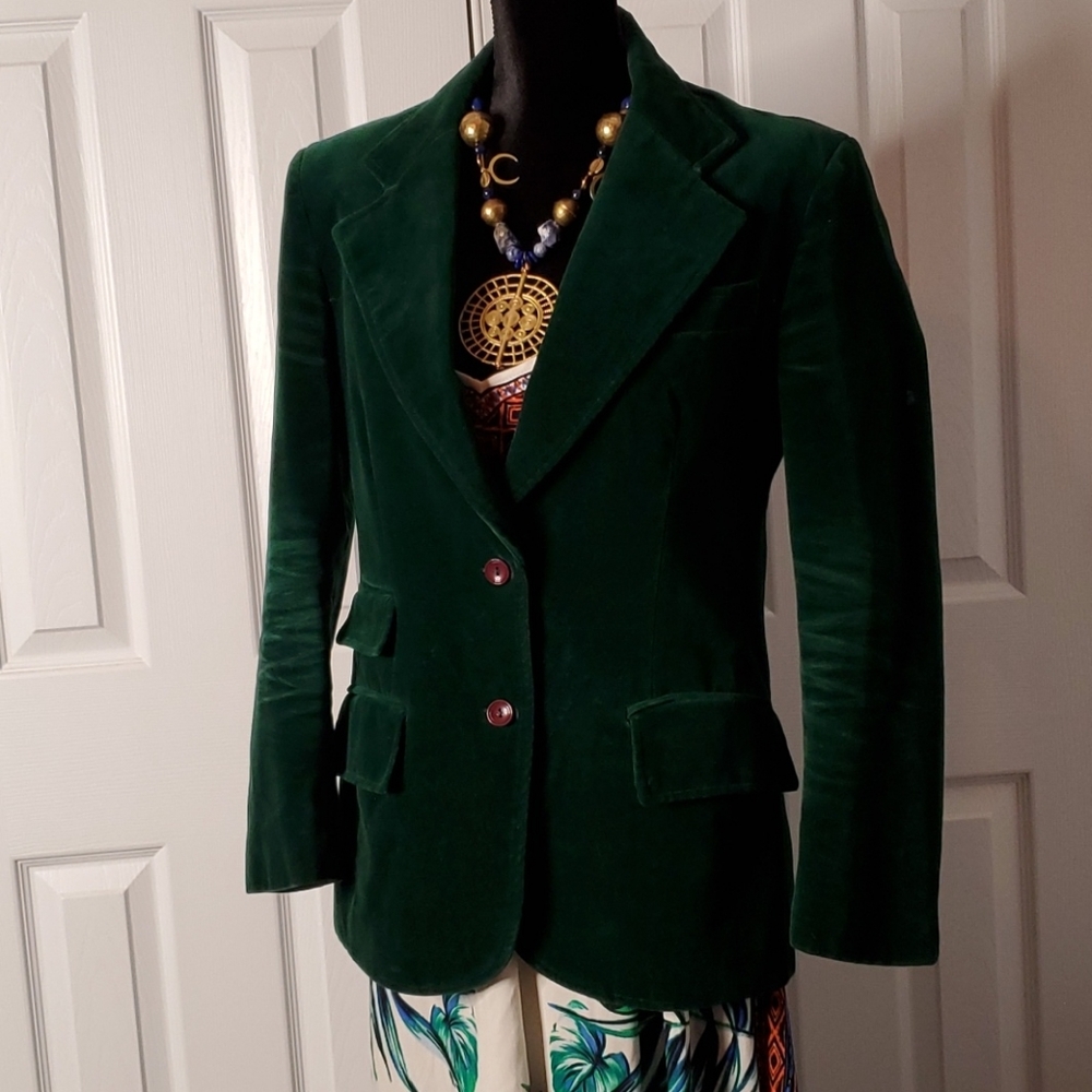 Velvet Blazer